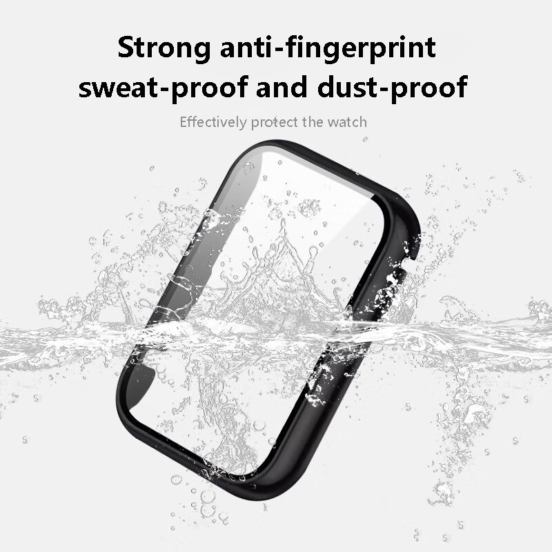 Vỏ bảo vệ cứng PC cho Xiaomi Smart Band 10 Pro, kính cường lực + ốp PC cho Xiaomi Smart Band 10Pro Band 10 Pro