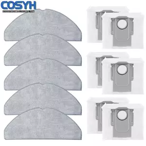 <cosyh>Mop Pads Replacement Clog-Free Performance Easy Installation Pet Friendly