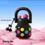 TRTR Cốc Sữa Anh Đào Dễ Thương 800ml Cốc Sippy Nước Trẻ Em Dễ Thương Chống Rò Rỉ Hoạt Hình Cốc Nhựa Drinkware Chống Bụi Bình Nước Nhà / Trường Học VN