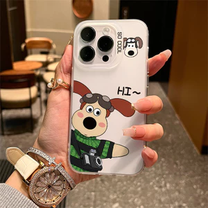 Snoopy Trường hợp iPhone 1715 phù hợp 16P Mới 1413 Nổ 12 Sá tạo