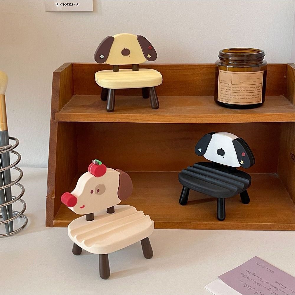 Giá đỡ lười máy tính bảng HOBBYIN, Giá đỡ ghế Mini có thể điều chỉnh góc hoạt hình, Đồ trang trí sáng tạo Giá đỡ điện thoại để bàn
