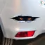 Decal dán xe máy ô tô 3D, chống xước, chống nước, bền màu, kích thước 29cm.
