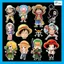 Bộ 12 nhãn dán Luffy One Piece khổ A5 dễ thương, chống nước cho mũ bảo hiểm, vali, tivi, đàn, laptop - Cắt sẵn tiện lợi.