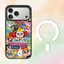 Phim Hoạt Hình Cô Gái Từ Tính Ốp Lưng Điện Thoại iPhone 16 15 14 Plus 13 12 17 Pro Max 17 Vỏ Khí Chống Sốc Bảo Vệ Vỏ