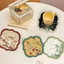 Mới Trung Quốc Thiền Trà Thảm Bàn Trà Coaster Placemat Diatom Bùn Thoát Thảm Trà Hấp Thụ Nước Nhanh Khô Cách Nhiệt Thảm