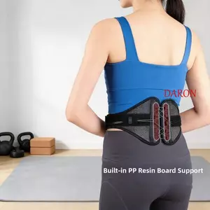 Thắt lưng hỗ trợ thắt lưng DARON, Thắt lưng đa năng co giãn có thể điều chỉnh, Thoải mái vừa vặn tiện dụng Nhẹ thoáng khí Thể dục Bảo vệ eo Môi trường làm việc