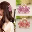 Kim Cương Giả Bên Nổ Pha Lê Công Chúa Hoa Đầu Lưng Tóc Kẹp Nhỏ Phụ Kiện Tóc Phong Cách Mới Kẹp Tóc Mũ Đội Đầu AZDK