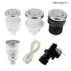 Công tắc nút nhấn khí nén 28 / 32 / 34mm cho bồn tắm Spa Whirlpool Xử lý chất thải [Vn]