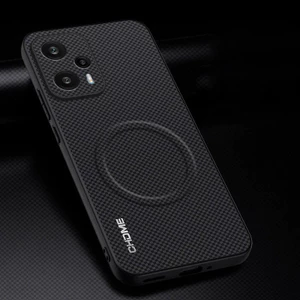 Dành Cho Xiaomi Poco X4 GT Từ Tính Mark Họa Tiết Nổi Da PU Thân Thiện Với Da Bìa Mềm