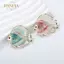 PNPIA- Dễ Thương Kim Cương Giả Động Vật Nhiệt Đới Cá Thổ Cẩm Dành Cho Nữ Quần Áo Áo Áo Phụ Kiện Quà Tặng
