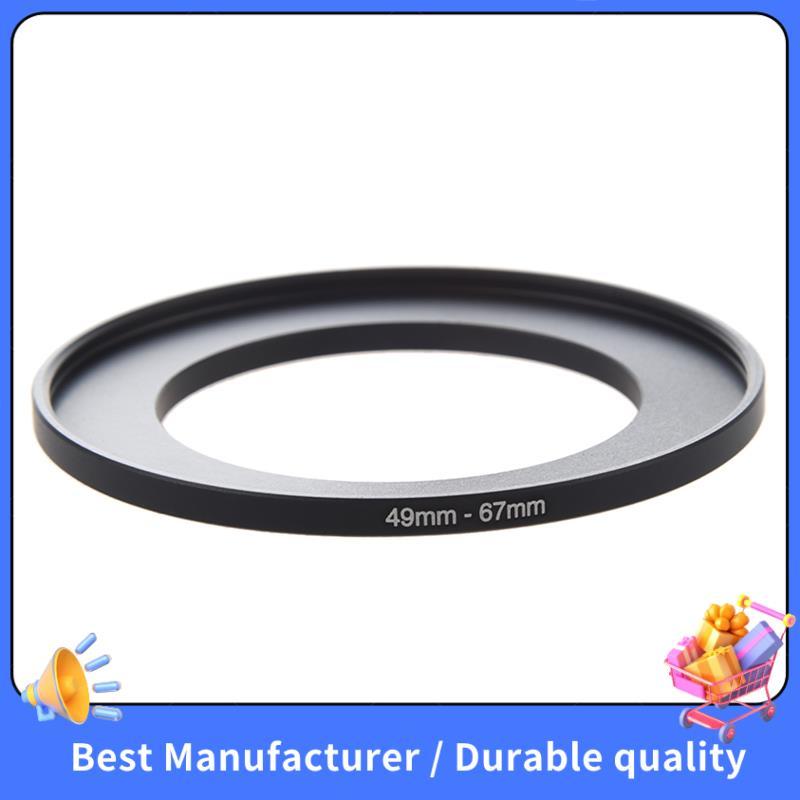 Bộ lọc ống kính máy ảnh Step Up Ring 49mm-67mm Đen