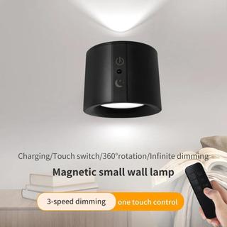 Đèn Tường RGB LED Không Dây Cảm Ứng Xoay 360° Đèn Ngủ 3 Màu Trang Trí