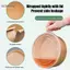 Cốc giấy Kraft dùng một lần tròn GCDHome có nắp đậy Hộp đựng súp Salad chống rò rỉ cho cửa hàng thực phẩm đường phố và mang đi