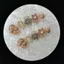 BAO Hồng Ngắn t Tính Khí Móng Tay Ánh Sáng Sang Trọng Cưới Móng Tay Cloisonne Phong Cách Trung Hoa Handmade Móng Tay Phong Cách Trung Hoa Mặc Móng Tay