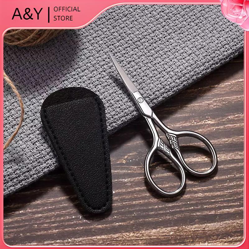 A & Y 1 Cái Thép Không Gỉ Nhỏ Trang Điểm Chải Lông Mày Cho Móng Tay Cắt Móng Tay Cắt Râu Và ria mép Dụng Cụ Làm Tóc Mũi.