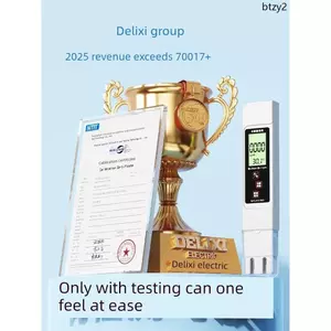 Delisi TDS Bút Phát Hiện Chất Lượng Nước Độ Chính Xác Cao Máy Lọc Nước Gia Đình Uống Nước Máy Phát Hiện Đa Năng