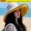Mũ Xô BAMBOOB, Mũ Đi Biển Hai Mặt Chống Tia UV, Mùa Xuân Mùa Hè Có Thể Gập Lại Di Động Vành Lớn Người Cá Mũ Nam Nữ