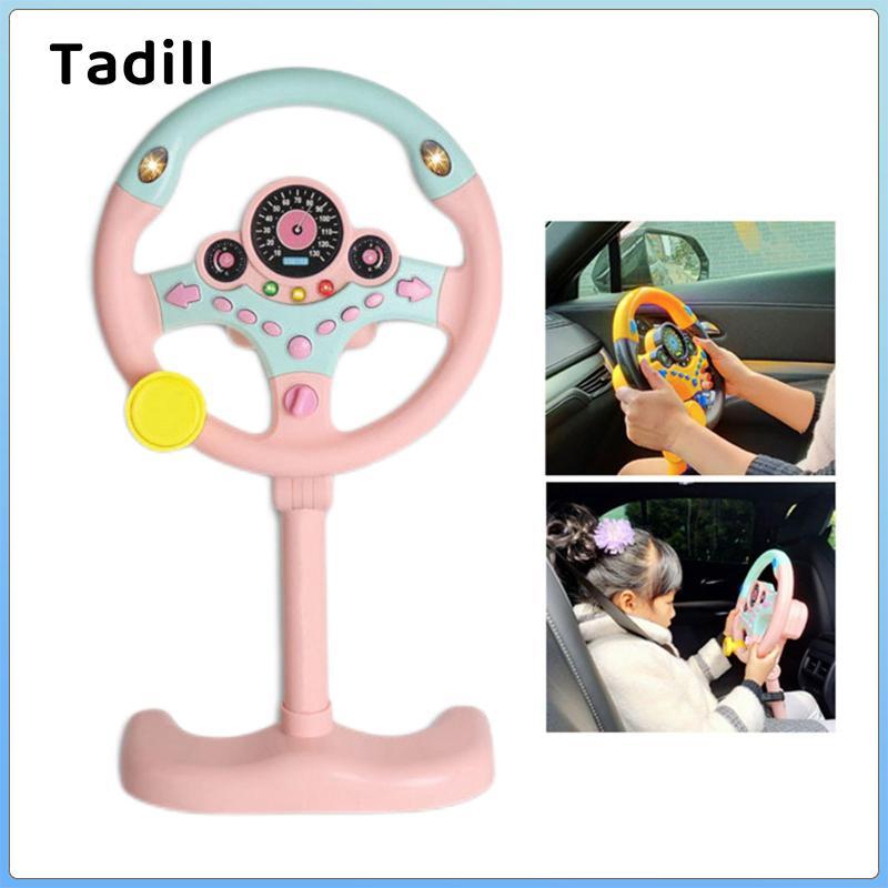 Đồ chơi vô lăng mô phỏng đa chức năng với nhạc nhẹ Đồ chơi điện tương tác Bộ điều khiển lái xe