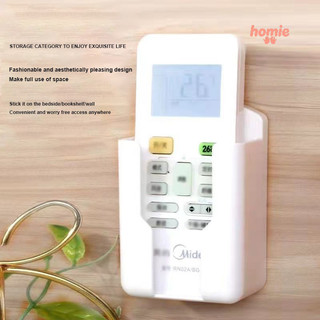 ✨Homie✨Giá Treo Remote Máy Lạnh Dán Tường – Kệ Để Điều Khiển TV, Hộp Sạc Điện Thoại Gọn Gàng