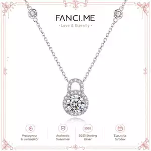 Vòng cổ bạc "Lock Me Up" FANCIME