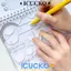 ICUCKO Protractor Trường Vật Dụng Văn Phòng Vẽ Hình Học Sáng Tạo Văn Phòng Phẩm Học Sinh Hình Voi Toán Chức Năng Thước