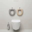 Vỏ bọc ghế vệ sinh THEGIRL8B, Đệm ngồi vệ sinh có thể giặt được chống thấm nước, Tấm lót vệ sinh dày dặn thân thiện với da gia đình cho hầu hết các nhà vệ sinh