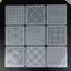 Springevenstar Thêu Thủ Công Mẫu Sashiko Quilting Stencil Set Có Thể Tái Sử Dụng May Thủ Công Dụng Cụ Cho DIY Chắp Vá Trang Trí Springevenstar