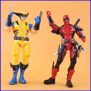 SQ3 The Avengers X-Men Wolverine Deadpool Bộ sưu tập nhân vật hành động khớp nối Trang trí QS3