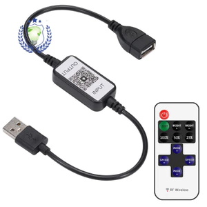 Bộ điều khiển mờ led 2RQC 5-24v Làm mờ điện thoại di động nhỏ lớn Điều khiển Bluetooth Thời gian