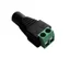 Đầu nữ RPGC DC Đầu DC không hàn DC5.5 * 2.1 Camera giám sát bộ chuyển đổi nguồn thiết bị đầu cuối màu xanh lá cây
