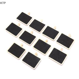 [KTP] 10 cái Bảng ghi chú nhỏ bằng gỗ Bảng ghi chú tin nhắn trang trí cửa hàng nhà