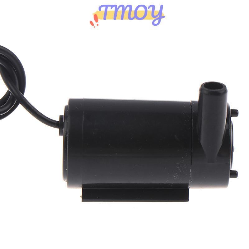 Máy bơm động cơ không chổi than tiếng ồn thấp TMOY DC 5-12V Máy bơm nước chìm Mini Mini 3L / phút TMOY