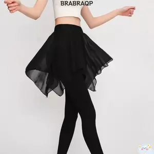 Váy Tutu Ba Lê BRBRAA, Váy Nửa Khiêu Vũ Nhẹ, Kích Thước Người Lớn Thoáng Khí Thoải Mái Co Giãn Thực Hành Mặc Ballet Huấn Luyện
