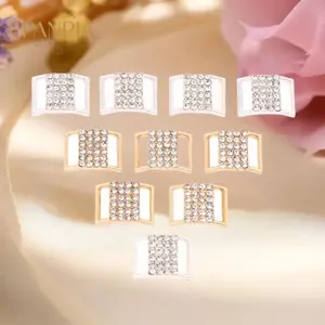 PNPIA- 10 Cái 10 * 15MM Kim Cương Giả Bikini Kết Nối Bule Hợp Kim Dây Chuyền Đồ Bơi Trang Trí Kim Cương Giả Bule DIY Phụ Kiện Trang Sức