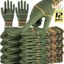 Găng tay làm việc chống trượt nylon 3-12 đôi - dành cho ô tô, sửa chữa máy móc - Găng tay làm việc thoáng khí - Găng tay bảo vệ chống mài mòn - Găng tay dệt kim nylon / Giao hàng miễn phí