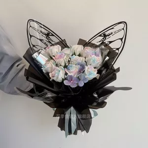 Ngày Lễ Tình Nhân Hoa Hồng Bó Hoa Xà Phòng Hoa Gypsophila Bảo Quản Hoa Cho Bạn Gái Bạn Gái Mẹ Tốt Nghiệp Ảnh Quà Tặng 0602