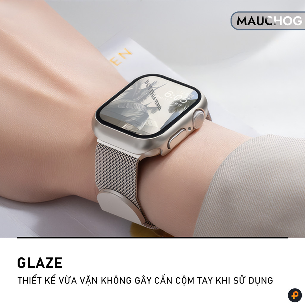 Tổng Hợp Ốp Có Kính Cường Lực Bảo Vệ Cho Đồng Hồ Apple Watch Ultra Series S11 10 9 8 7 6 SE 44/45/46/49 38/40/41/42mm