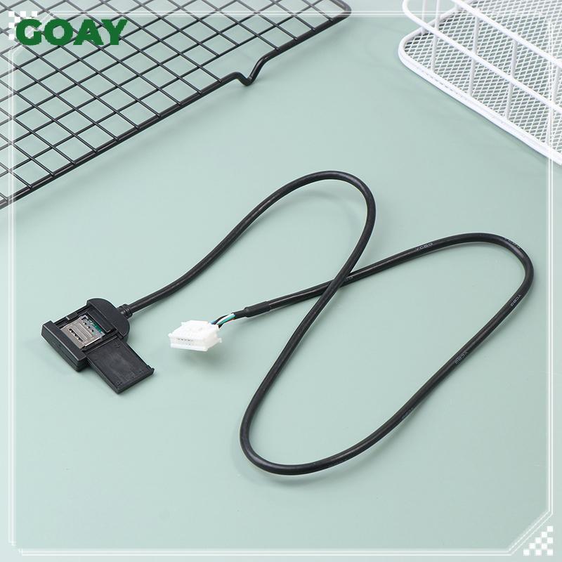 GOAY 2024 Bộ chuyển đổi khe cắm thẻ Sim mới cho Android Radio Đa phương tiện Gps 4G 20pin Đầu nối cáp Phụ kiện ô tô Dây Replancement Một phần VN