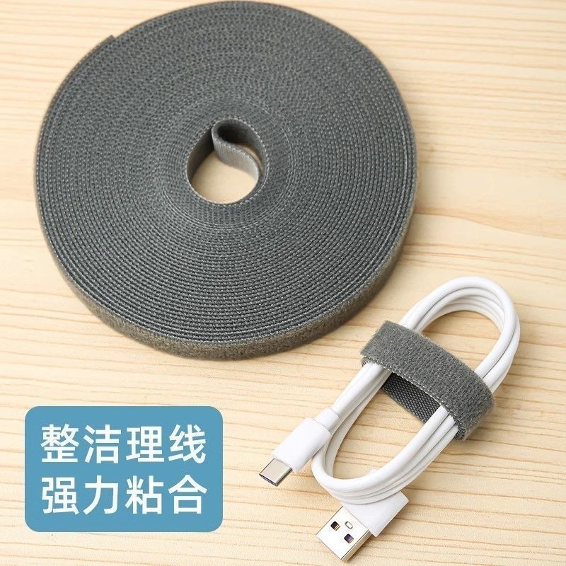 Cáp Dữ Liệu Lưu Trữ Sạc Tổ Chức Velcro Gói Đeo Cuộn Máy Tính Cố Định Bộ Sưu Tập