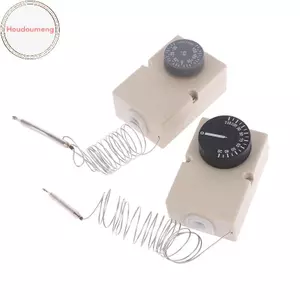 Houdou Cho Thiết Bị Điện Núm Nhiệt Độ Cơ Công Tắc Nhiệt Độ mao Dẫn Nhiệt 50-300C 0-60C 0-50C 0-40C 30-110C -30-30-30C VN