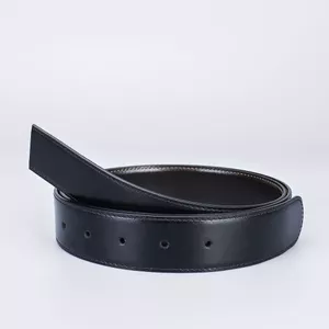 Dây đai khóa 32516 / Da bò lớp đầu tiên / Thân đai / Chiều rộng 3.0cm Da bò / Phong cách nữ / Đuôi tròn / Tám đuôi / Thắt lưng Denim / Thời trang phù hợp / Thắt lưng đen