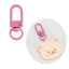 Gói số lượng lớn BTF 100 Dây buộc lò xo đầy màu sắc Móc khóa có thể xoay được Móc khóa móc cho túi