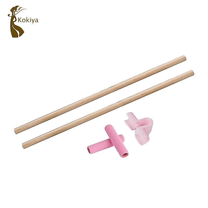 Bộ Gậy Tập Yoga Bằng Gỗ Tiện Dụng Lưng Cáng Pilates Điêu Khắc Cơ Thể Cần Tập Thể Dục Tại Nhà Tập Thể Dục