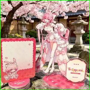 HT3 Honkai: Star Rail Evanescia Tấm Đứng Acrylic Ký Hiệu Anime Để Bàn Trang Trí Trang Trí TH3