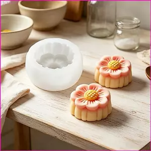 Khuôn tráng miệng silicon hình hoa 3D đa năng VIC cho các công thức nấu ăn ngọt ngào khác nhau