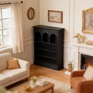 KIKIN Phong Cách 1 12 Nhà Búp Bê Thu Nhỏ Sách Mô Hình Hình Hình Trang Trí Nội Thất Cảnh Thiết Lập Đạo Cụ Cho Trẻ Em Creati