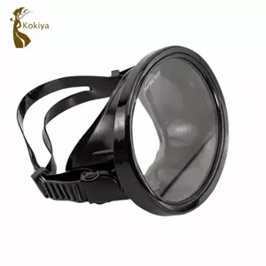 Kính lặn chuyên nghiệp Ống kính đơn Kính cường lực Mặt nạ kính cường lực Dây đeo Tấm che lặn cho dưới nước và bơi lội