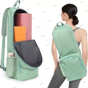 Túi Thảm Tập Yoga PYCOU, Túi Đựng Vải Chống Thấm Nước Sling Tay Cầm Thảm Túi Tote, Dây Đeo Vai Có Thể Điều Chỉnh Dây Kéo Túi Vải Yoga Thảm Giá Đỡ Túi