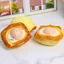 Đồ chơi Squishy trứng ốp bánh mì FUHUIOT, bóp mềm sáng tạo, giáo dục giảm căng thẳng, phục hồi chậm để bàn làm việc