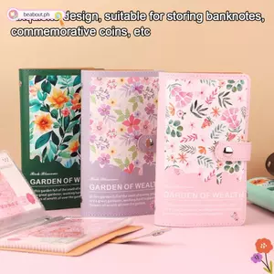 BEABOUT Tiết kiệm tiền Challeng, Sách thử thách tiết kiệm PU 100 phong bì, Chống nước hợp thời trang Đa chức năng Tiết kiệm tiền Thử thách tiết kiệm chất kết dính Mini cho các cặp đôi